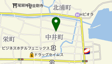 ヒバリ理容の地図画像