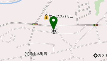 ホープクリーニング マックスバリュ亀山店の地図画像