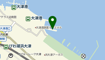 大津市消防局 中消防署 大津水上出張所の地図画像