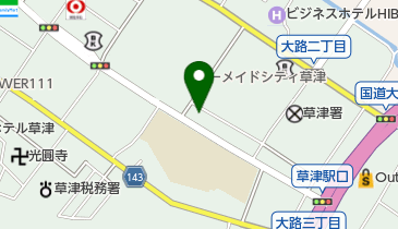 株式会社スポーツショップキムラ草津店の地図画像