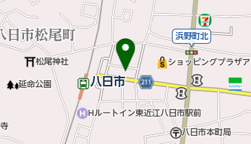 レイメイ美容室の地図画像