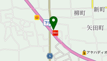 飯田不動産の地図画像