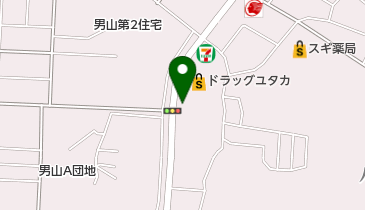 タチバナ電器男山店の地図画像