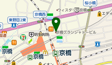 サウナグランシャトーの地図画像