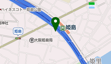 焼肉玄風の地図画像
