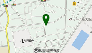 丸高質店の地図画像