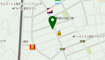 はやし動物病院の地図画像