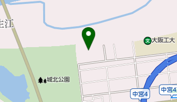 大阪工業大学学園校友会事務局の地図画像