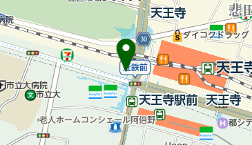 賃貸住宅サービス NetWork天王寺店の地図画像