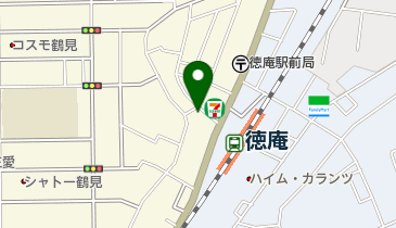 白川整骨院の地図画像