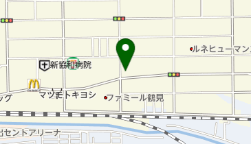 山口整骨院の地図画像
