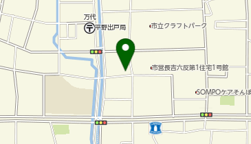 桂屋 六反店の地図画像