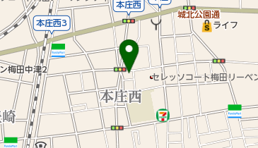 小林珠算道場の地図画像