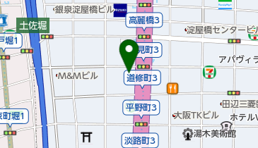 大成株式会社大阪支店の地図画像