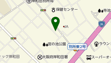 PEP・Osakaの地図画像