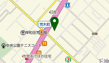 岸和田スイミングスクールの地図画像