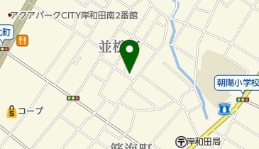 岸和田食糧株式会社の地図画像