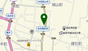 池田水道工業株式会社の地図画像