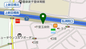 勇誠会井上道場の地図画像