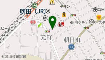 アサヒ理容店本店の地図画像