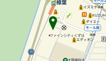 京阪電気鉄道株式会社 くずは南駐輪場の地図画像