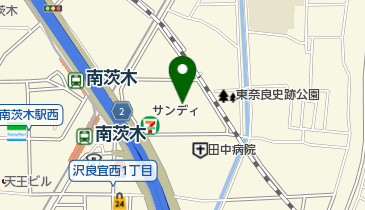 ノエビア化粧品大阪茨木販社の地図画像