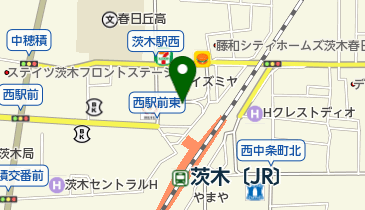 プラスゲル茨木店の地図画像