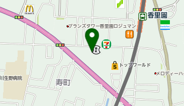 コレナガの地図画像