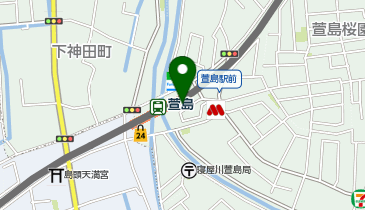 寝屋川市役所 萱島シティ・ステーションの地図画像