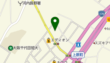 ホームプラザナフコ河内長野店 資材館の地図画像