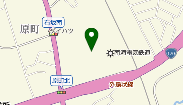 河内長野市役所 原町放置自転車等保管所の地図画像