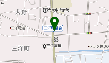株式会社トーコー大東事業所の地図画像
