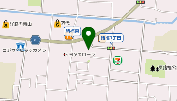 さくもと動物病院の地図画像