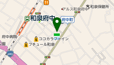 ヘアーステイションチェイサーの地図画像