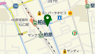 バニープラザの地図画像