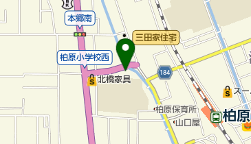 霜村電気商会の地図画像