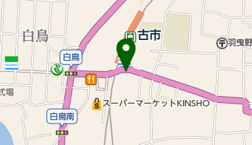 すわん亭の地図画像