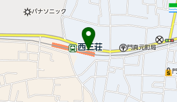 西三荘薬局の地図画像
