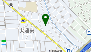 テニスプラザYAOの地図画像