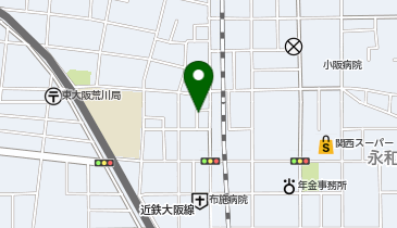 R&Aダイバーズの地図画像