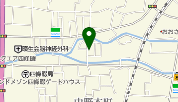 釈迦堂鍼灸整骨院の地図画像
