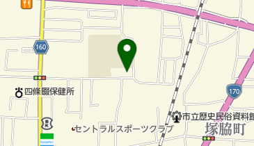 四條畷市立福祉コミュニティーセンターの地図画像