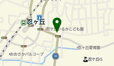 ヘアメークココラーレの地図画像