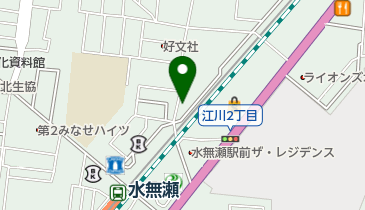 モトショップツタヤの地図画像