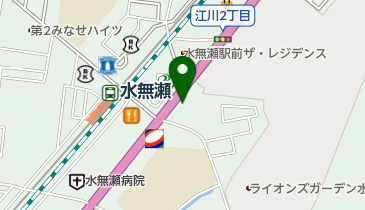 アオイ自動車の地図画像
