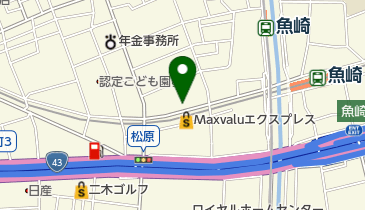 魚崎西町会館の地図画像