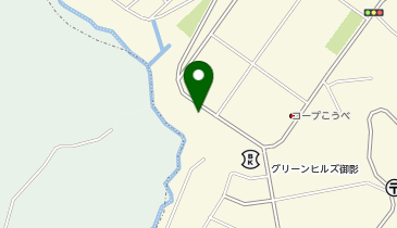 渦森会館の地図画像