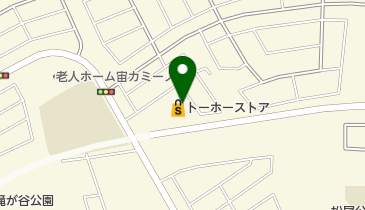 ホームドライ 北落合店の地図画像