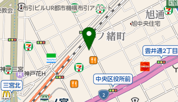 ベルコ神戸支社港第6代理店の地図画像