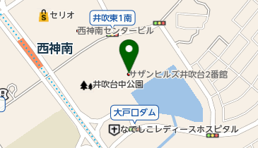 神戸ピアノ調律センターの地図画像